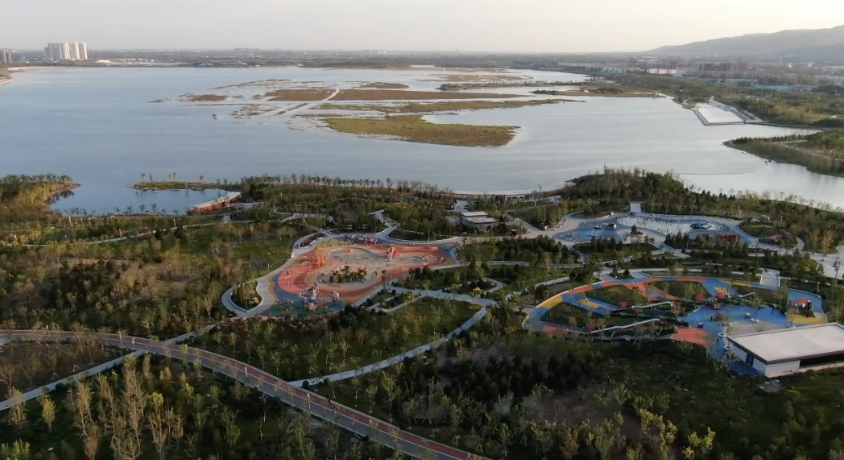 晋阳湖景区(公园)二期,三期工程将利用城南污水处理厂中水和雨洪资源