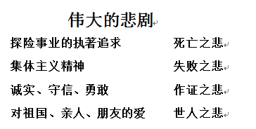 试讲稿教案设计初中语文伟大的悲剧