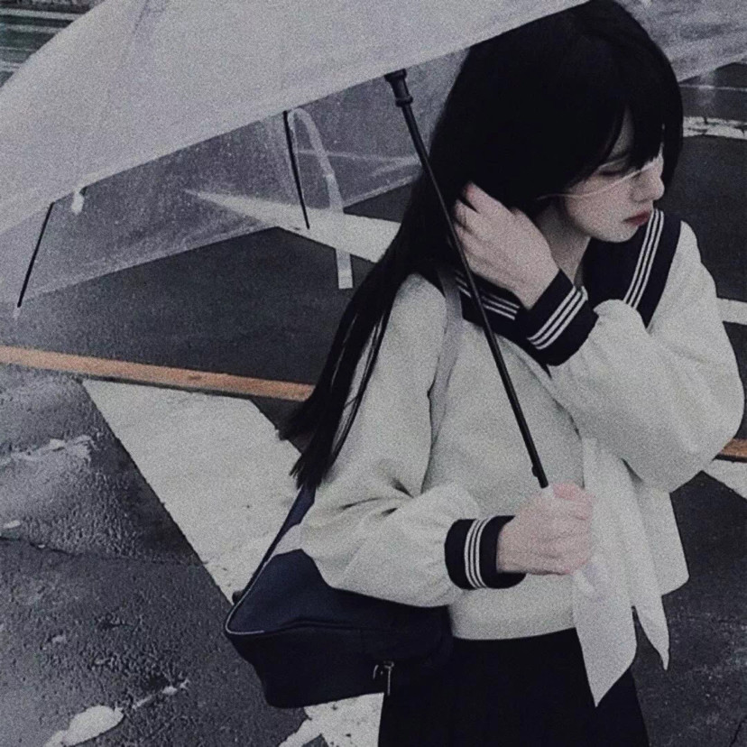 丧系女生头像