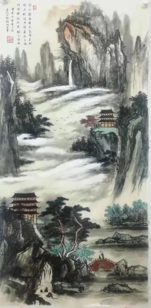 【作品欣赏】李明星自幼聪颖过人,国学基础丰润,酷爱