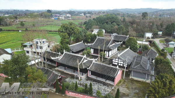 走进安州区塔水镇开禧寺—600岁古建筑与北京故宫同龄