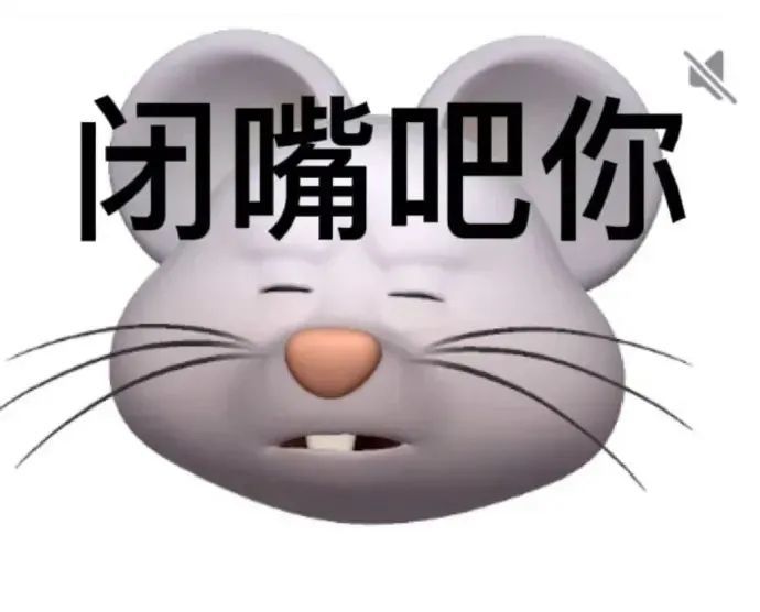 表情包闭嘴吧你