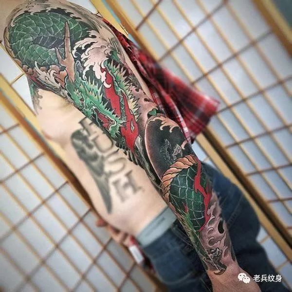 风格不同他们纹身在当今世界上都是独树一帜的代表日本作为纹身文