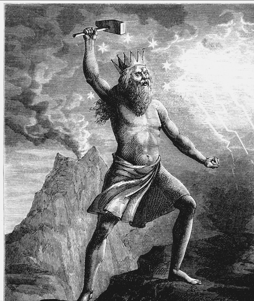 托尔是北欧神话中的战争与农业之神