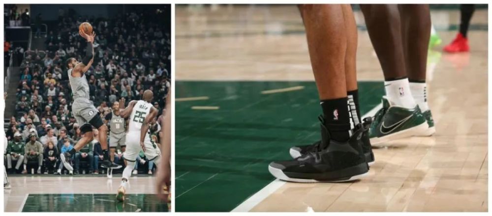 27 篮网vs雄鹿(126:123)杰拉米·格兰特 adidas t-mac 2杰伦·布朗