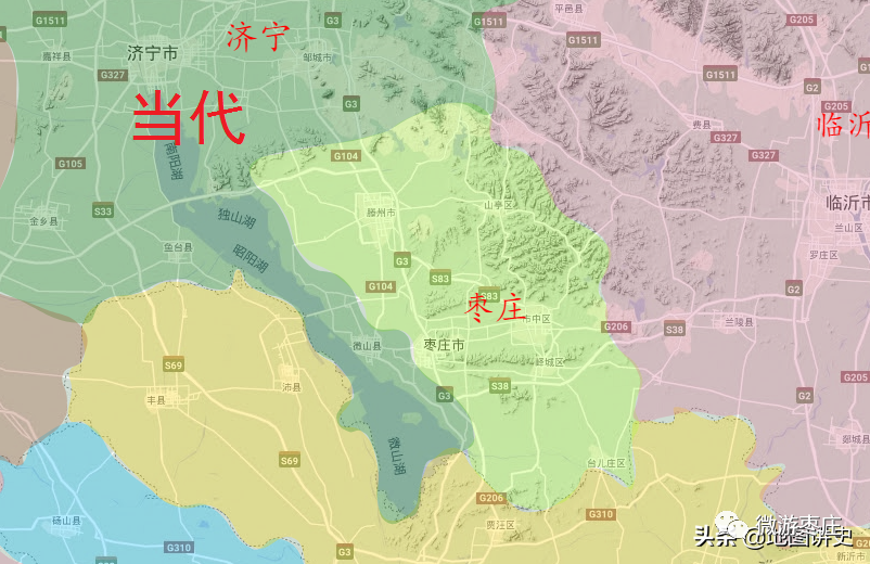 枣庄市行政区划史南峄北滕两州并存建国后枣庄兴起