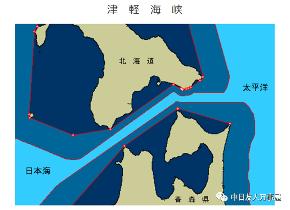 什么中国海军军舰可以随便经过日本的津轻海峡对国际海域的规定的补课