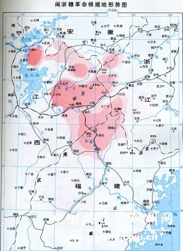 随着苏区在赣东北,闽北的扩大和已经发展到浙西,为了实际体现地域范围
