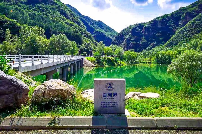 徒步户外清明1日踏青百里画廊延庆踏春の永宁干沟奶山湖乌龙峡谷尽享