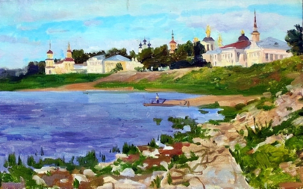收藏维多利亚哈琴科的风景画38张大图