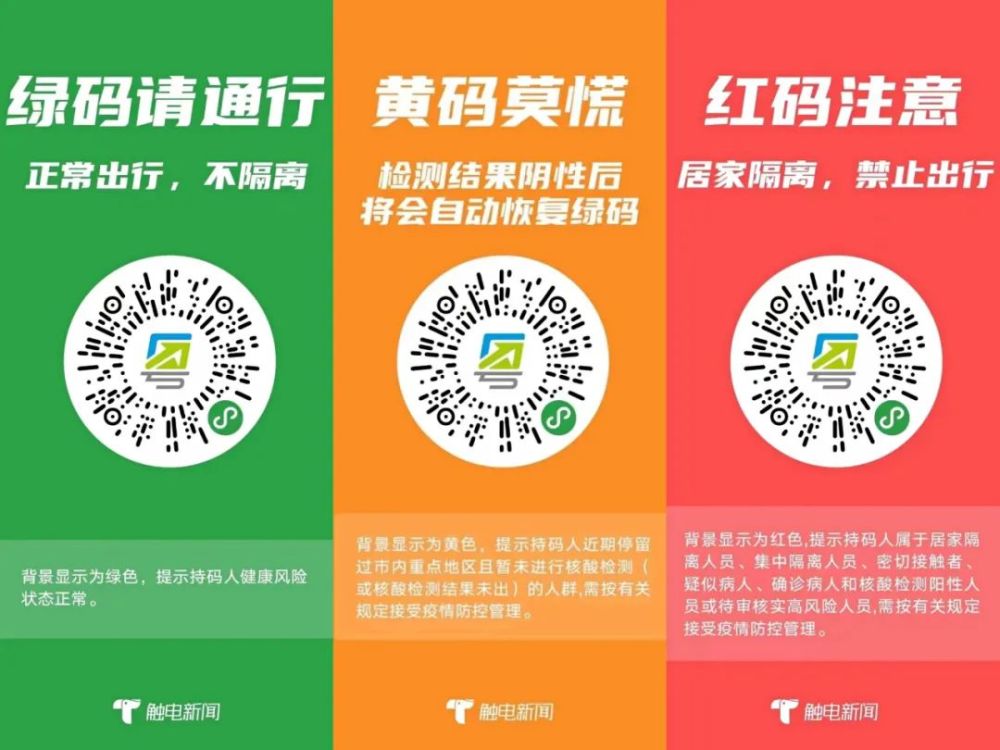 潮汕人红码黄码和绿码如何判定如何解除