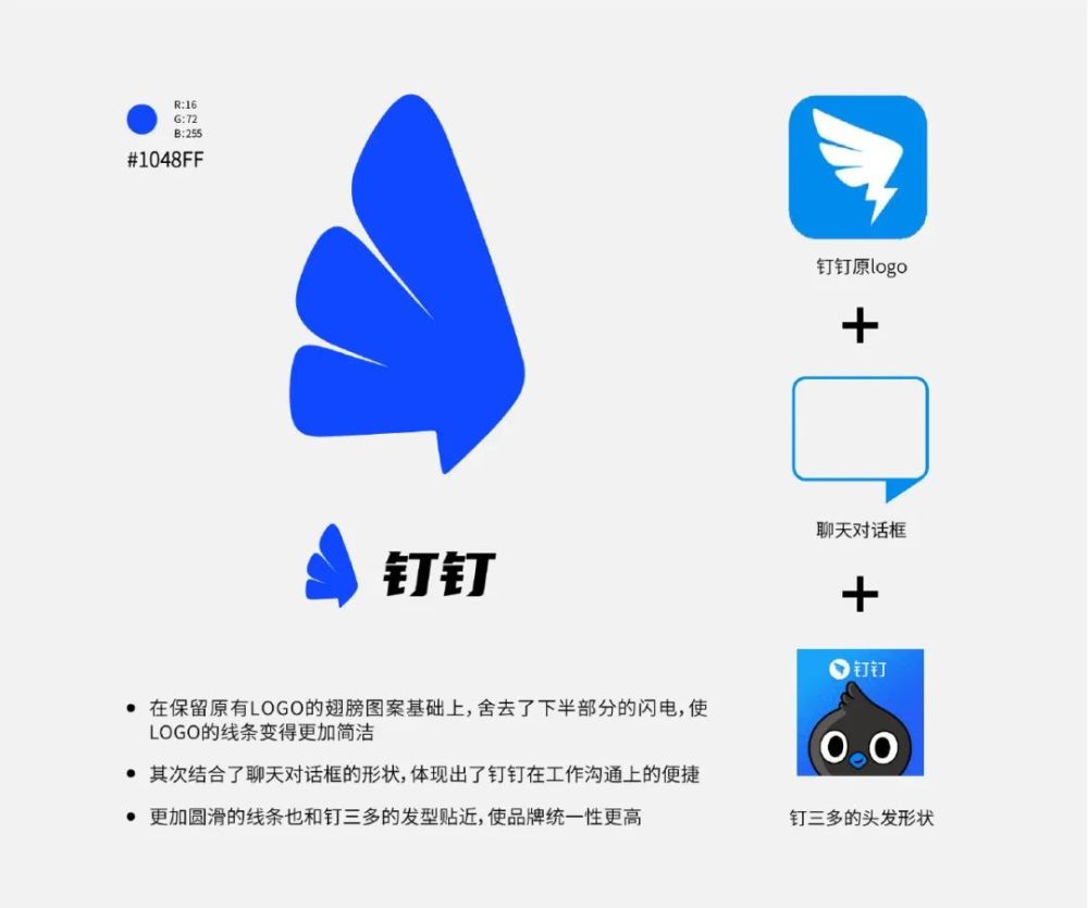 钉钉换新logo了网友设计炫得我满地找头