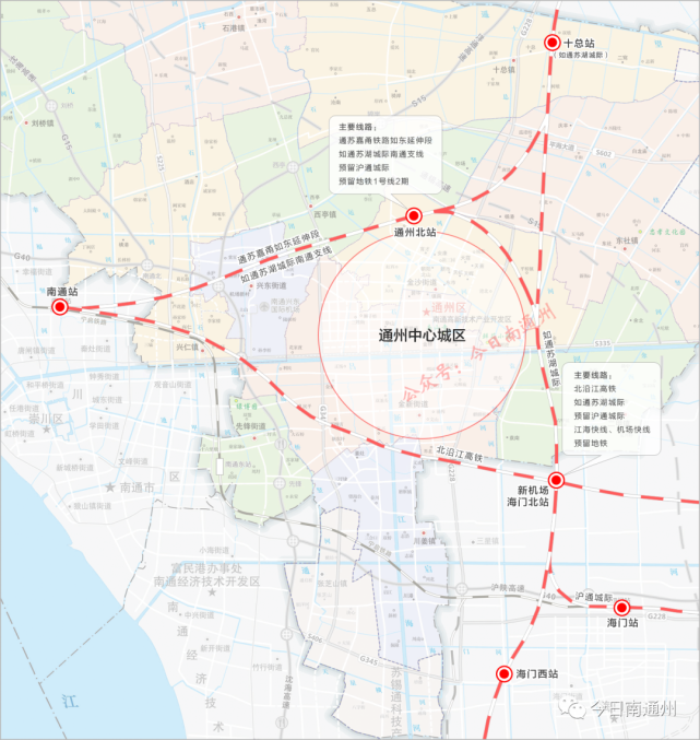 通州城区附近将布点新建高铁站