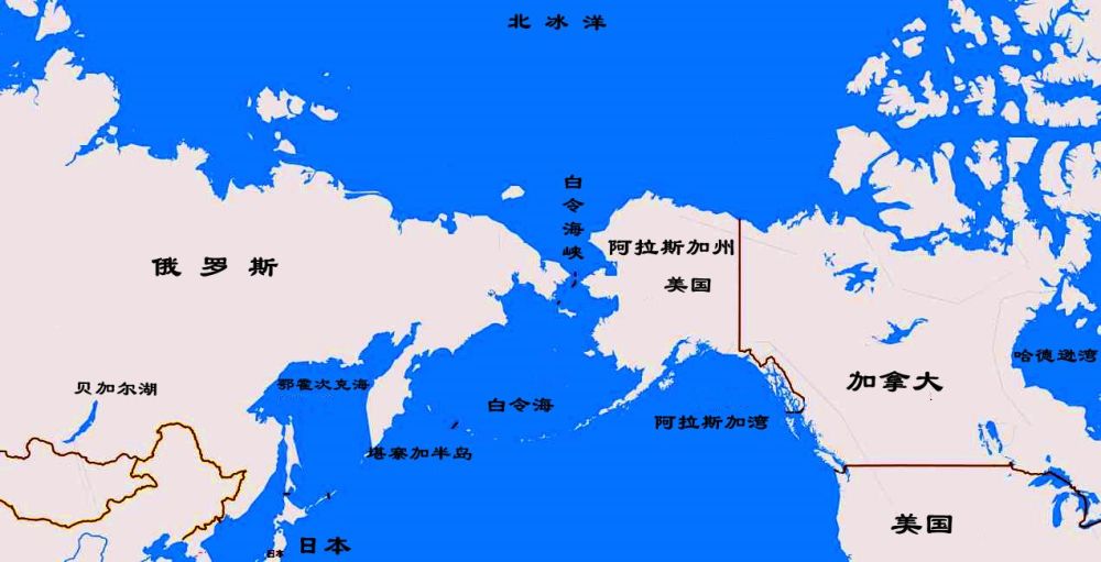 看看这张地理图就知道不管老拜登对俄任何制裁就是不敢与俄罗斯开战