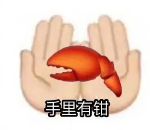 表情包天上掉钳