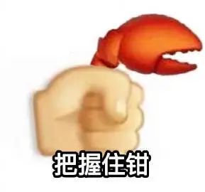 表情包天上掉钳