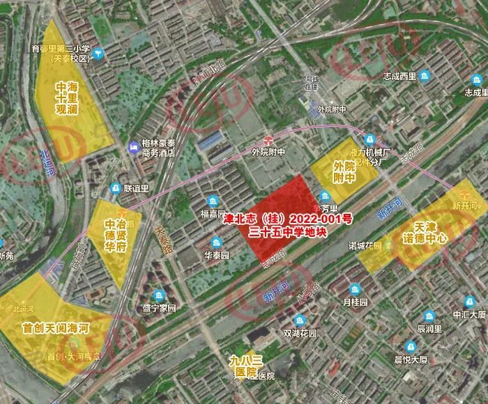 津西青(挂)2021-05号西青 李七庄边村地块津辰张(挂)2021-009号北辰