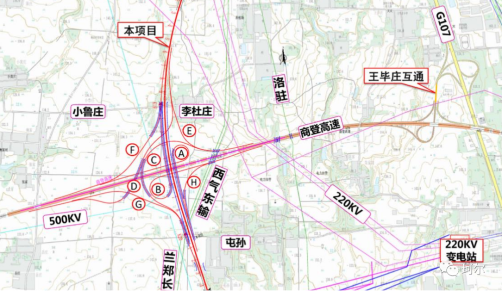 主要为完成本项目与g343的交通转换,满足新郑市城关乡,观音寺镇,辛店