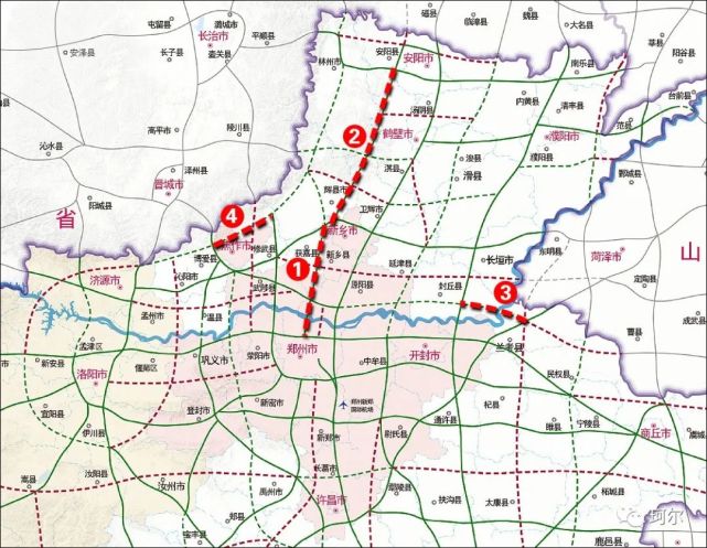 郑州都市圈这条高铁选址公示,多条高铁线和高速路也即将开工,总投资近