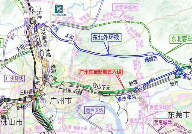 广东计划新开工的7条(段)国铁干线中,仅1条是普速铁路