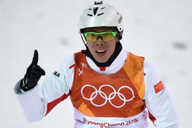 平昌冬奥会上的贾宗洋平昌的时候,我做完最后一个动作,整体发挥是比较