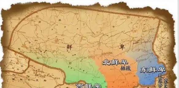 陇西鲜卑,包括吐谷浑部,乞伏部和秃发部等,中部鲜卑包括拓跋部和柔然