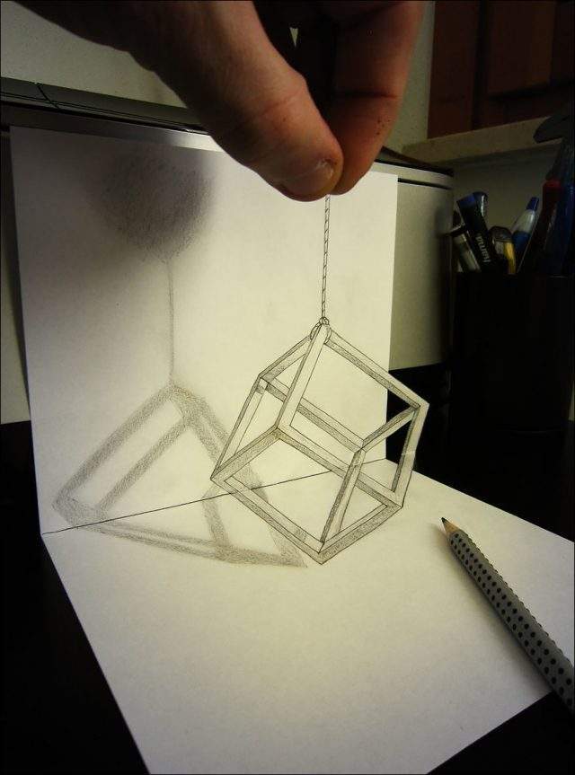 立体素描图(20张)