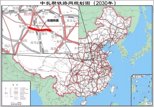河南又将新建一条高铁看看经过你家门口不