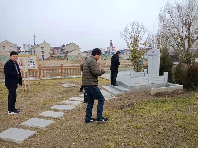 泰兴市济川街道燕头村:修缮陈少卿烈士之墓 弘扬红色革命文化