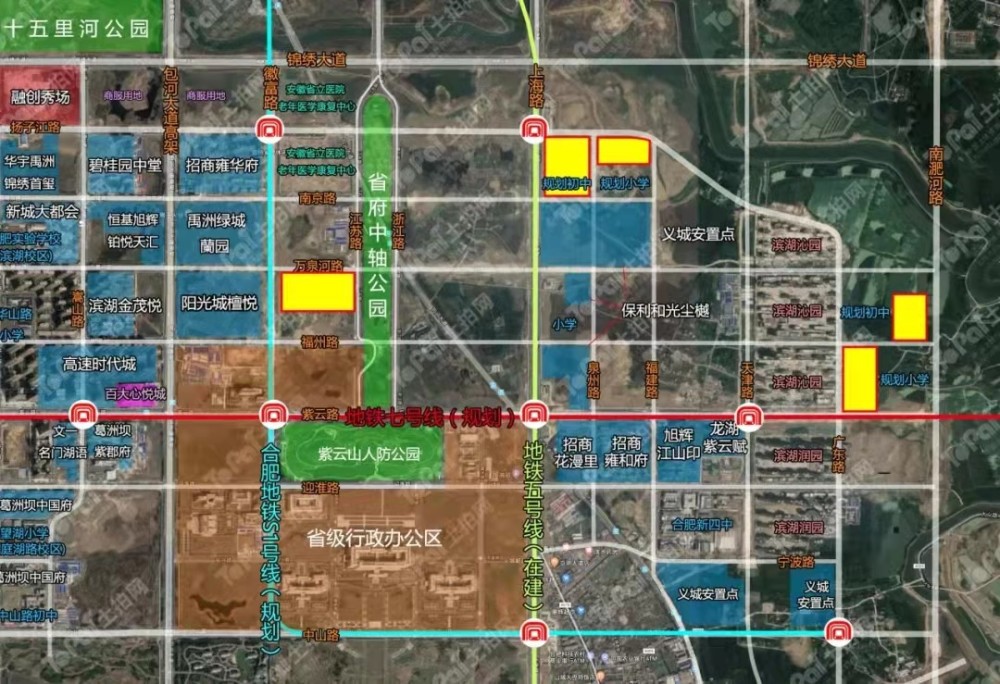 合肥的滨湖省府板块凉了,纯新盘入市,登记人数不到300_腾讯新闻