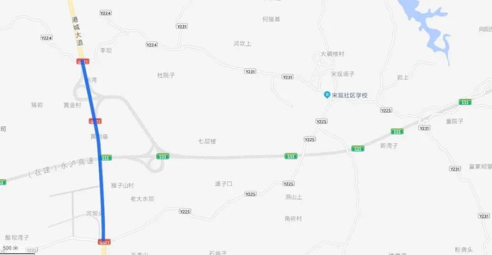 15米的车辆可绕行:港城大道得胜泸县.2.高度高于3.