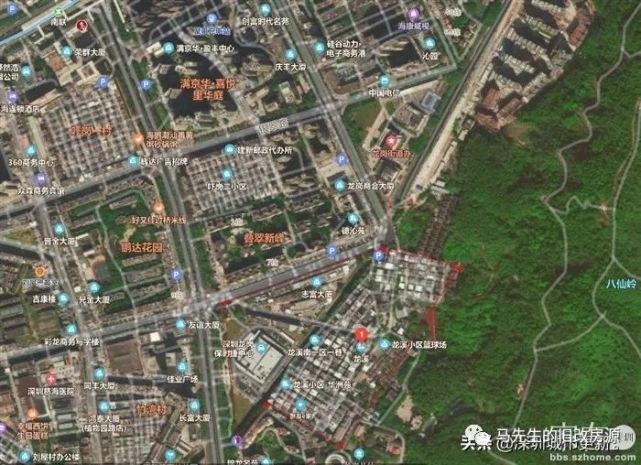 龙溪片区城市更新项目位于龙岗街道南联社区龙溪村,鹏达路以南,碧新路