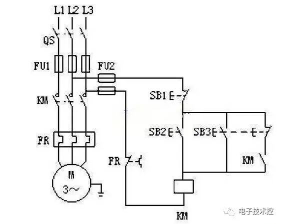 正反转电路,多地控制线路,降压启动线路,多速异步电动机控制线路,位置