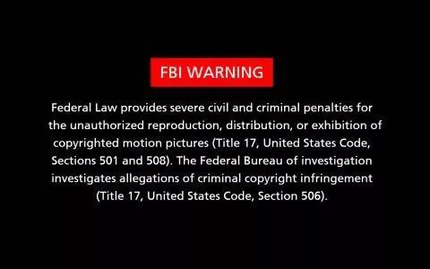 fbi warning!