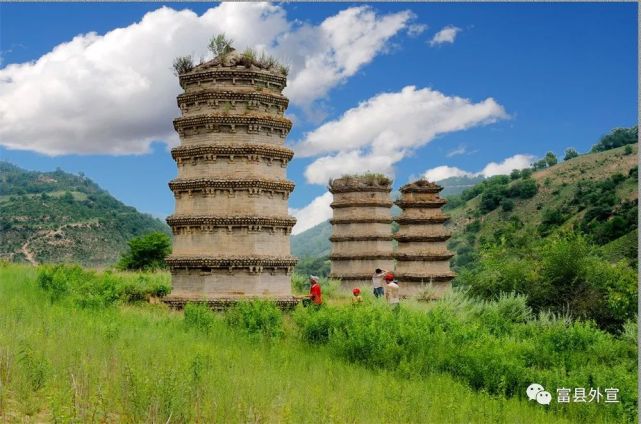 八卦寺塔群柏山寺塔开元寺塔宝室寺铜钟富县的塔富县有着唐宋明清时期