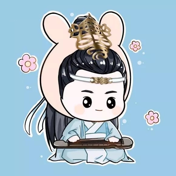 肖战陈情令卡通漫画好mini可爱