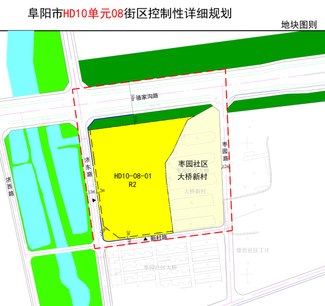 市qb01单元05街区颍东区袁寨镇yz-07街区来源:阜阳市自然资源和规划局