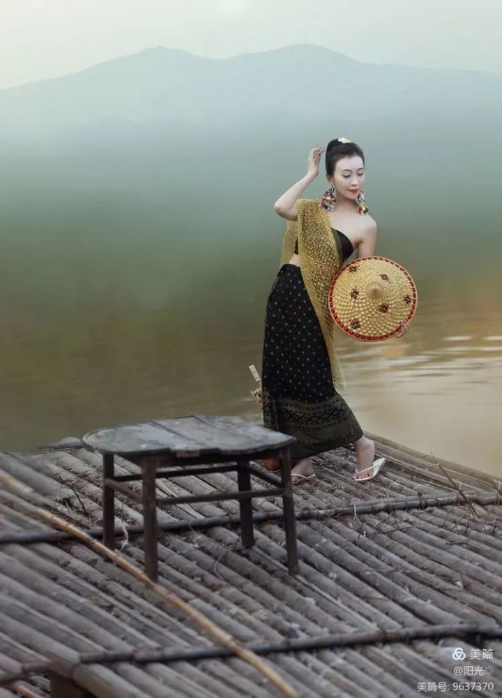 人像摄影傣家妹
