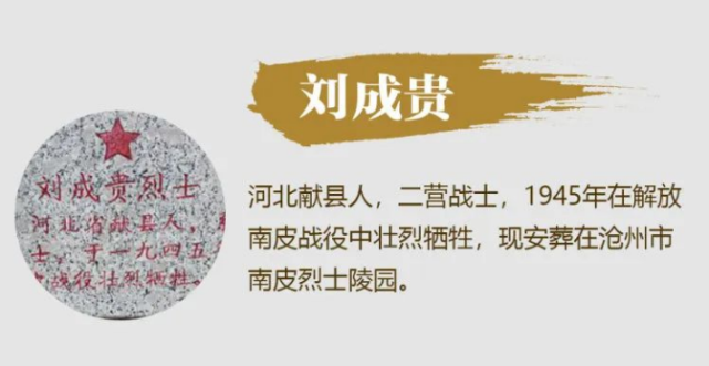 帮献县烈士刘成贵寻亲,助英雄回家!