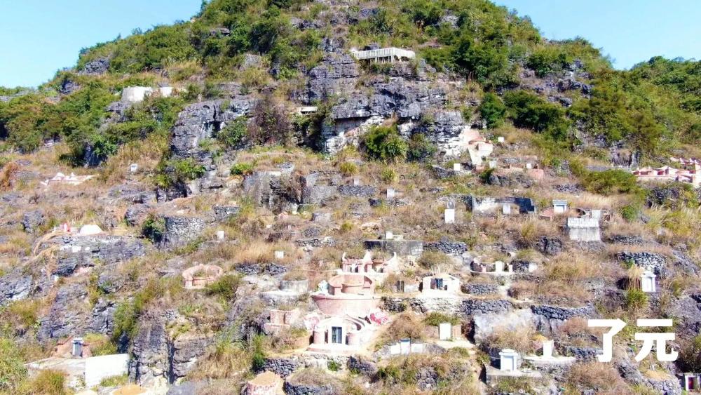 广西著名留地马山县勉圩观音山