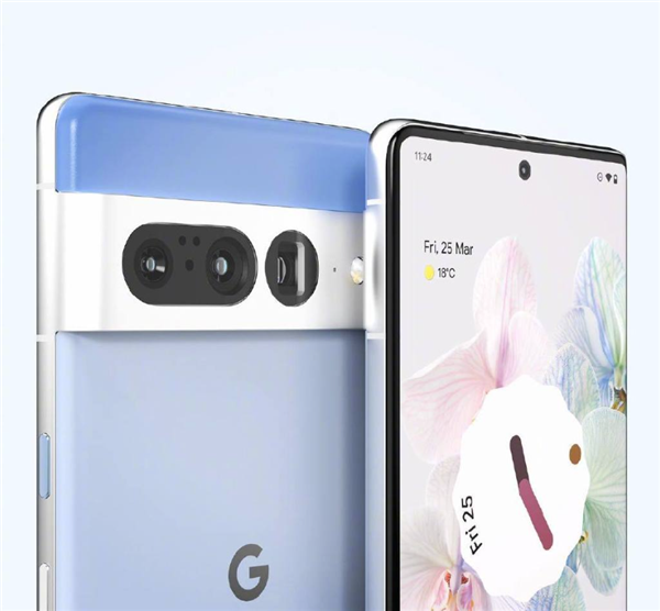 谷歌pixel7pro渲染图曝光预装android13系统