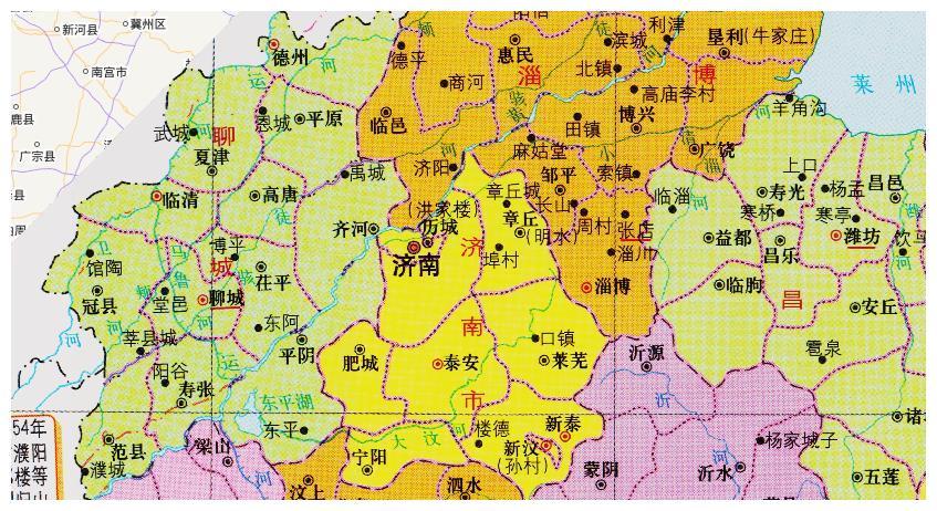 山东省的区划变动16个地级市之一聊城市为何有8个区县