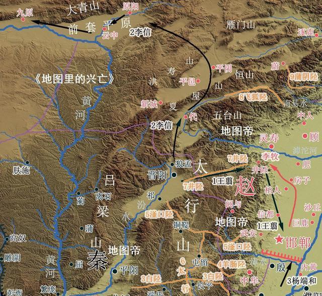 匈奴人不敢越过阴山一线,匈奴小儿闻李牧大名,夜不敢啼哭.