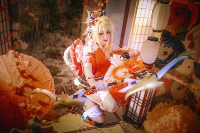 cos:原神 宵宫@奶泡泡泡yo