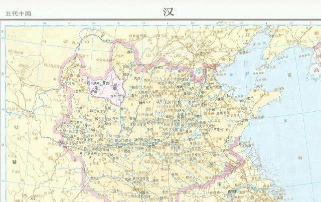 五代十国地图五代末期,后周当权,周世宗柴荣登基即位,在扫除后周边境