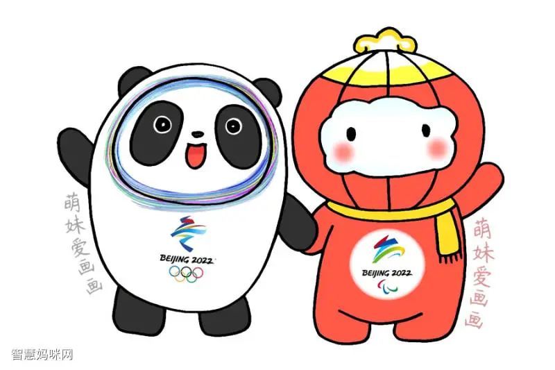 2022北京冬奥会吉祥物简笔画简单又可爱