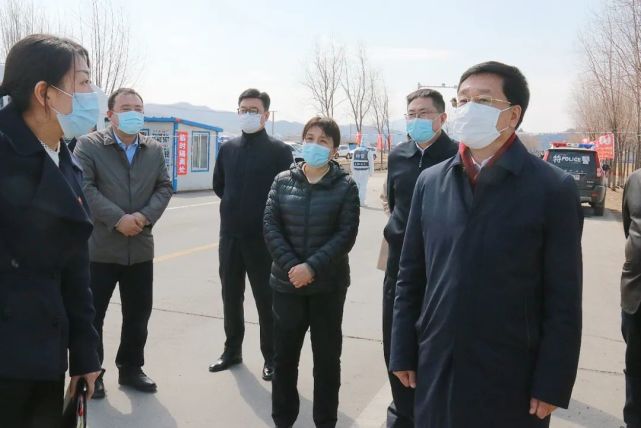 来鹤到新宾满族自治县调研指导工作