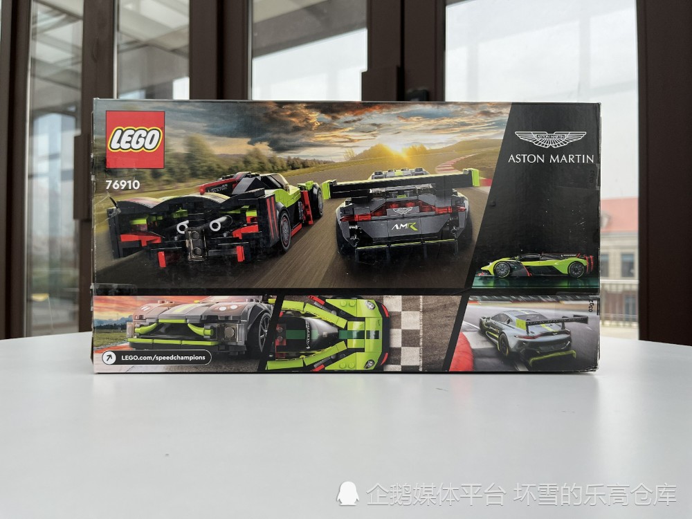 乐高speed速度冠军系列76910阿斯顿马丁双车装图文测评