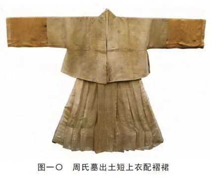 浅谈明宁靖王夫人吴氏墓出土织金凤纹云肩通袖襕夹袄