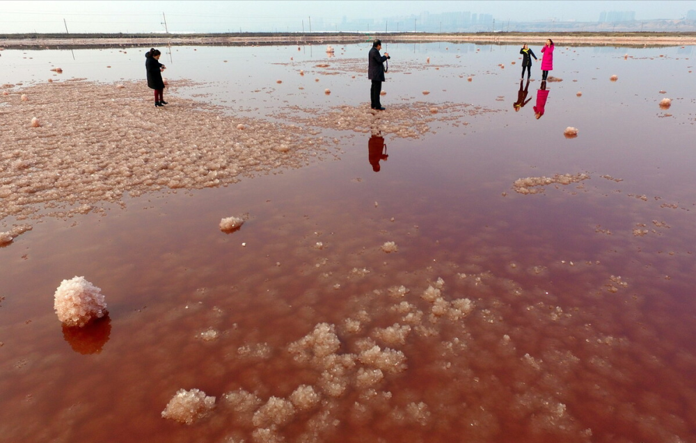 中国的死海运城盐湖开发4600年如今为何退盐还湖